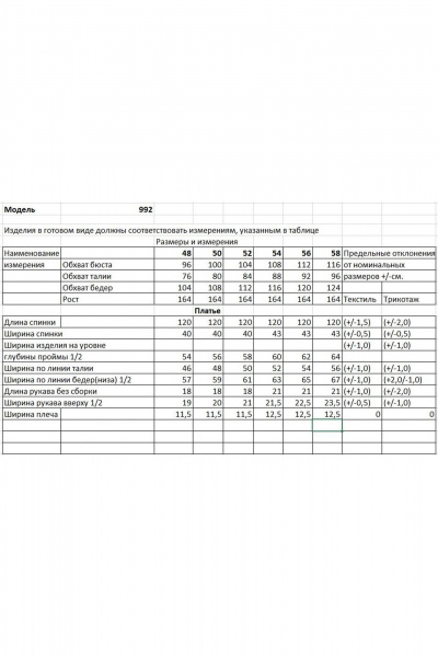 Платье Bonna Image 992/3 зеленый - фото 4
