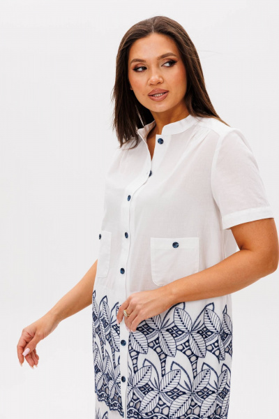 Платье Fantazia Mod 5105 синий - фото 4