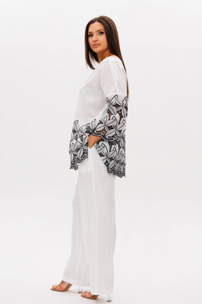 Брюки, туника Fantazia Mod 5107 белый - фото 3
