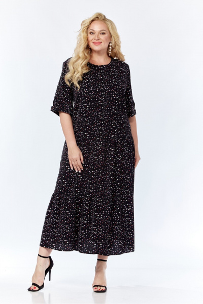 Платье СиБон 0202 черный - фото 2