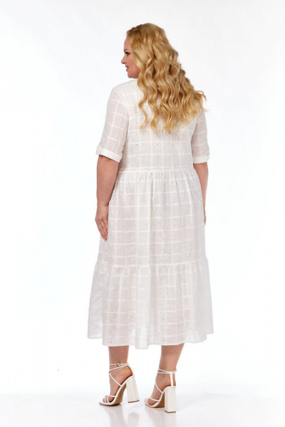 Платье СиБон 0251 молоко - фото 3