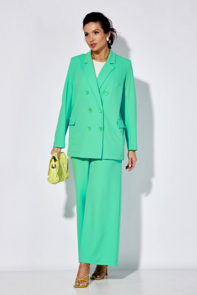 Брюки, жакет Anastasia 1095.1 мята - фото 1