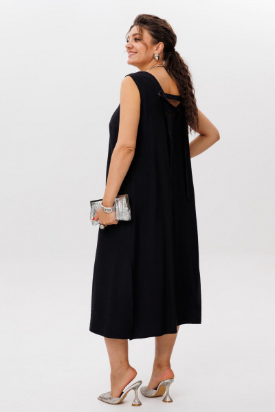 Сарафан Anelli 1519 черный_бриллиант - фото 8