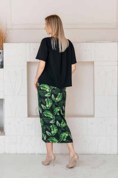 Блуза Shymoda М_425_-25 чёрный - фото 3