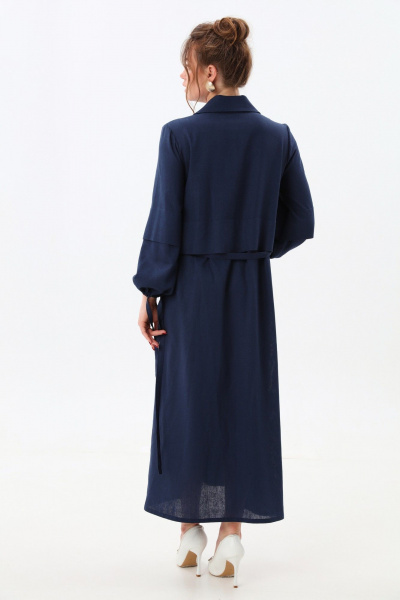 Платье NikVa 944-4 индиго - фото 8