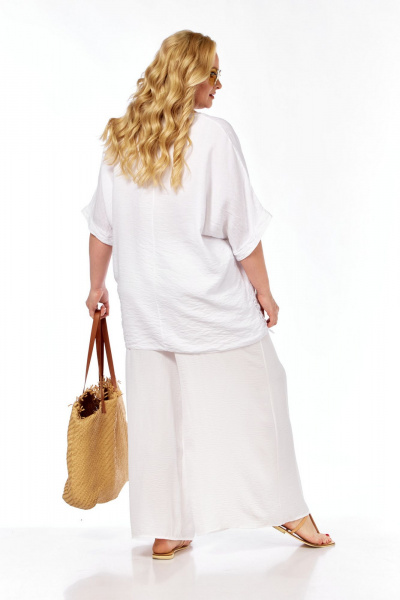 Блуза Abbi 4055 белый - фото 3