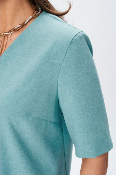 Брюки, жакет Vilena 1084 мята - фото 9