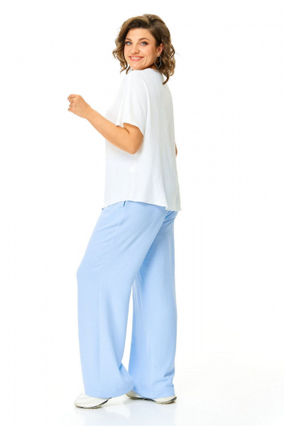 Брюки, бомбер, топ VI ORO VR-1191 облака - фото 22