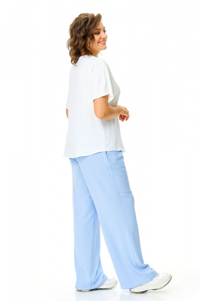 Брюки, бомбер, топ VI ORO VR-1191 облака - фото 20