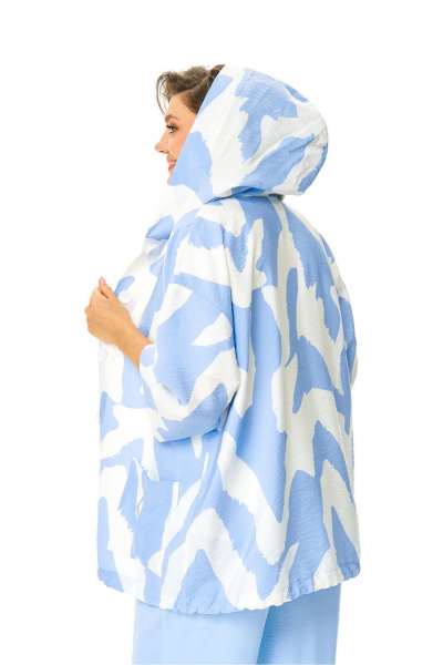 Брюки, бомбер, топ VI ORO VR-1191 облака - фото 12