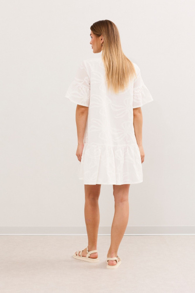 Платье DAVA 1220 белый - фото 8