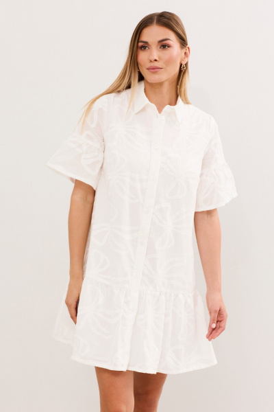 Платье DAVA 1220 белый - фото 5