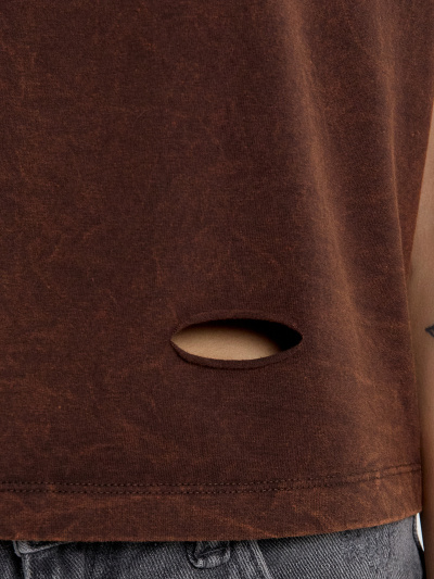 Топ Mark Formelle 112992R/24-ОБР32654П-0 коричневый_acid_wash_печать_009.2_Эйсид_1_сл_на - фото 59