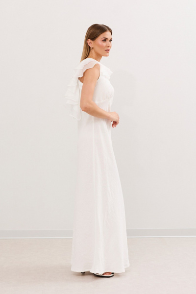 Платье DAVA 1218 белый - фото 8