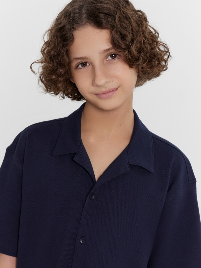 Рубашка Mark Formelle 113445/24-27208Ц-11 неви - фото 63