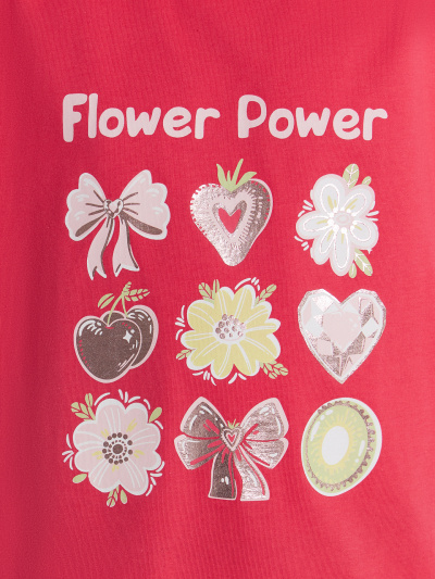 Футболка Mark Formelle 117904/24-27424П-0 ягодный_печать_3_сл_на_пол_(фольга) - фото 10