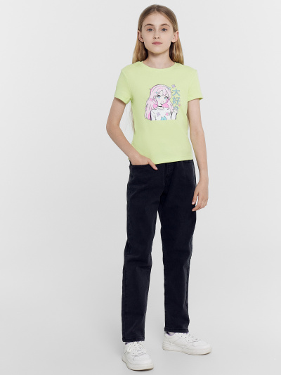 Футболка Mark Formelle 117912/24-27425П-1 лаймовый_сорбет_печать1_3_сл_на_пол - фото 71