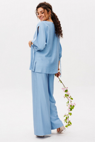 Блуза, брюки Anelli 1536 небо - фото 8