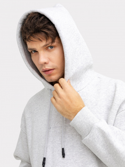 Худи Mark Formelle 121867/24-3675Ц-7П-2 серый_меланж_4306_А_494_D_вышивка - фото 10