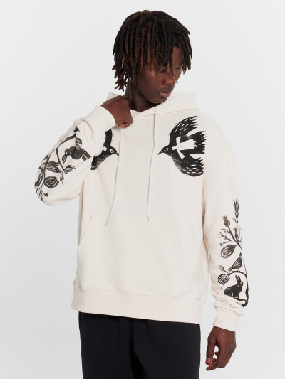 Худи Mark Formelle 121897/24-4101П-7(3) белый_песок_печать_2_сл_на_пол_2_сл_ПР_рукав_2_сл - фото 7