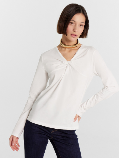 Лонгслив Mark Formelle 122937/24-31728Ц-5 белый - фото 85