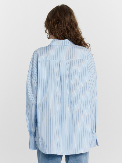 Блуза Mark Formelle 122976/24-32795П-9 широкая_голубая_полоска - фото 64