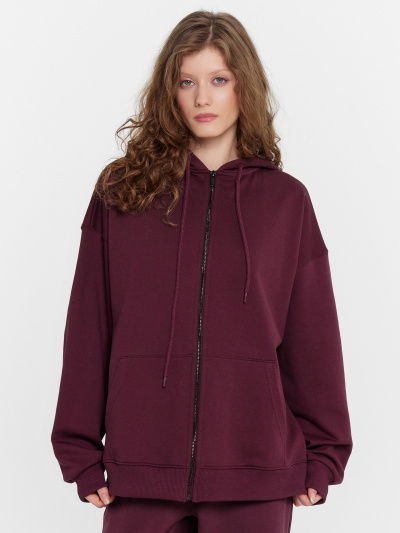 Толстовка Mark Formelle 172105/24-29683Ц-7 винный - фото 8