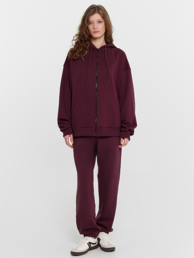 Толстовка Mark Formelle 172105/24-29683Ц-7 винный - фото 9
