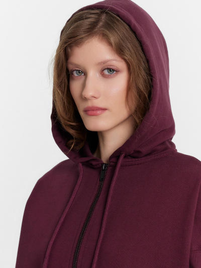 Толстовка Mark Formelle 172105/24-29683Ц-7 винный - фото 12