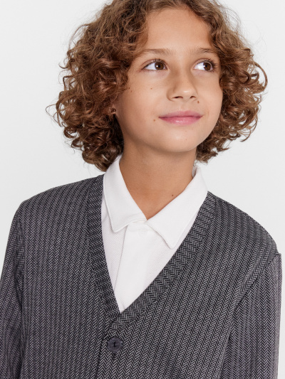 Жакет Mark Formelle 363337/22/23544П-4 елочка_серая - фото 69