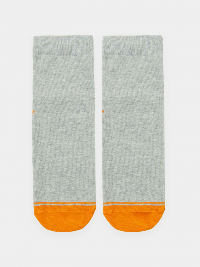 Носки Mark Formelle 400K-654/B3-21400K-1 серый_меланж_оранжевый_рис.654 - фото 44