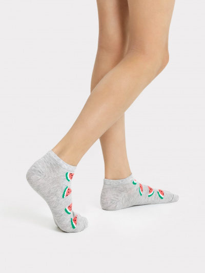 Носки Mark Formelle 406K-2370/B3-23406K-1 св.серый_меланж_рис.2370 - фото 34