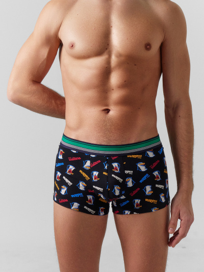 Трусы Mark Formelle 411124-2/25-4874П-5 прикольные_пингвины_глубокий_синий - фото 12