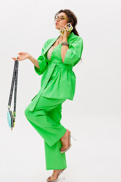 Брюки, кардиган Anelli 1597 руккола - фото 7