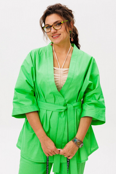 Брюки, кардиган Anelli 1597 руккола - фото 6