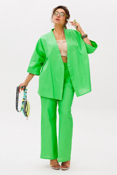 Брюки, кардиган Anelli 1597 руккола - фото 5