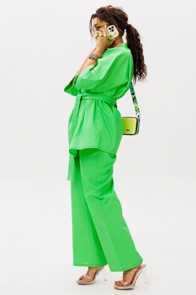 Брюки, кардиган Anelli 1597 руккола - фото 3