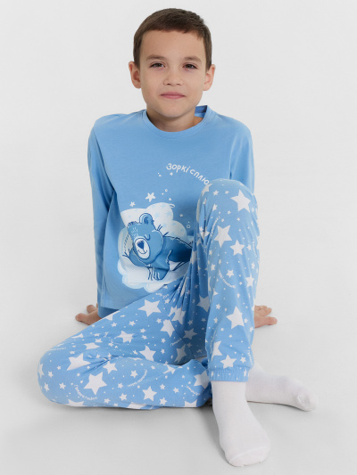 Брюки, джемпер Mark Formelle 563323/24-30519ПП-0 синий_туман_звезды_на_синем_3_сл_на_пол - фото 28