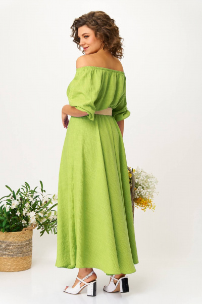 Платье Anastasia 1236.1 фисташковый - фото 3
