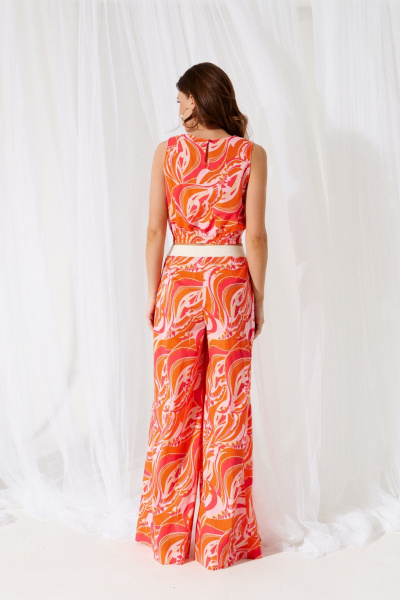 Брюки, топ ELLETTO 5297 мультиколор - фото 5