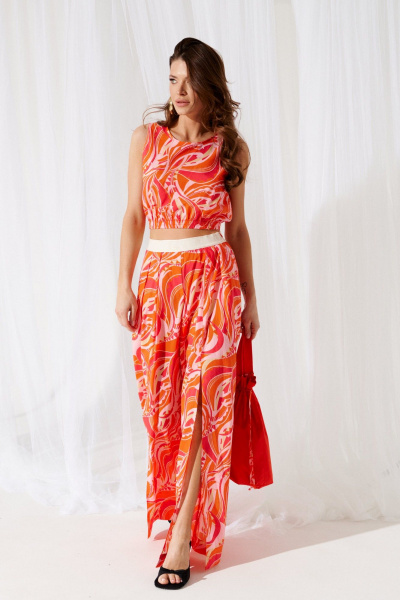 Брюки, топ ELLETTO 5297 мультиколор - фото 3