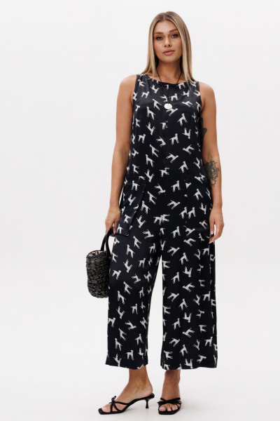 Комбинезон Ma Vie М-142с черный - фото 1