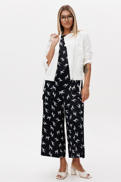 Комбинезон Ma Vie М-142с черный - фото 4