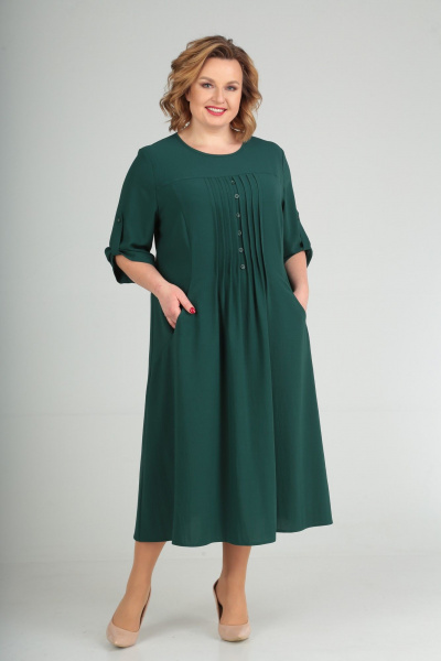 Платье СиБон 0224л бутылка - фото 1