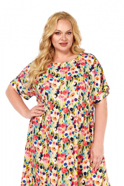 Платье СиБон 0366 цветочная_поляна - фото 3