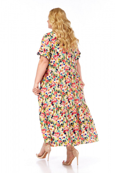 Платье СиБон 0366 цветочная_поляна - фото 4