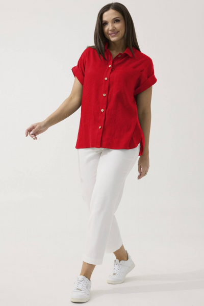Рубашка AMIE by Ma Сherie 6014 красный - фото 3
