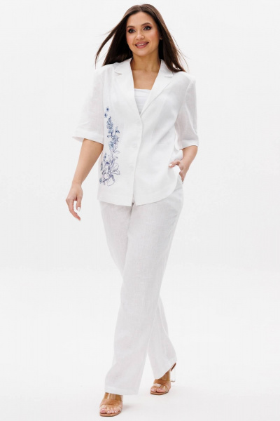 Брюки Ma Сherie 2088 белый - фото 1