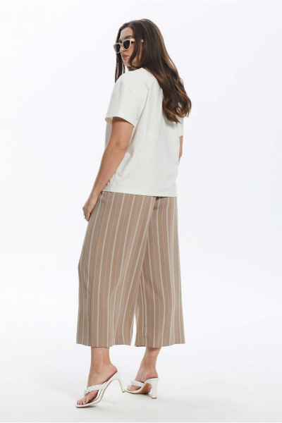 Блуза Mislana 885 бл_молочный - фото 5