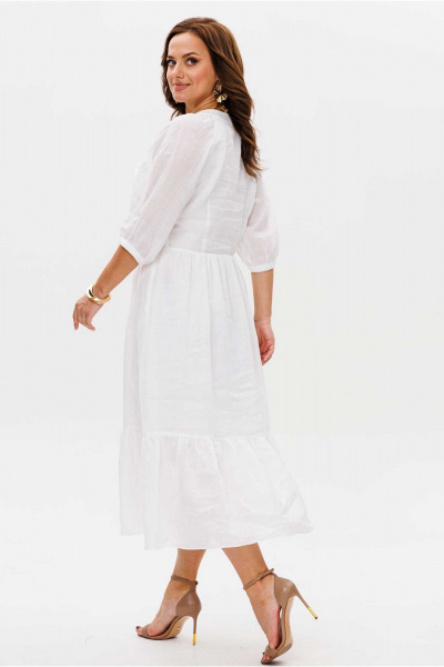 Платье Mislana 11100 белый - фото 3